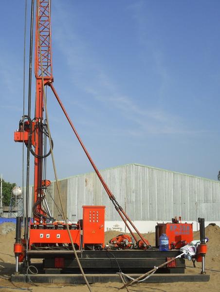 XPL-30B Crawler Drilling Skid Mounted Drilling Rig Jet Grouting Skid Mounted For Geological Drill