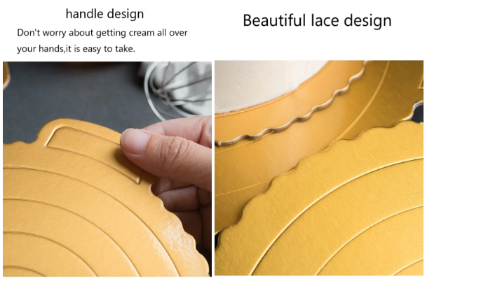 Eco Friendly Cake Paper Stand Birthday Cake Cardboard Bases