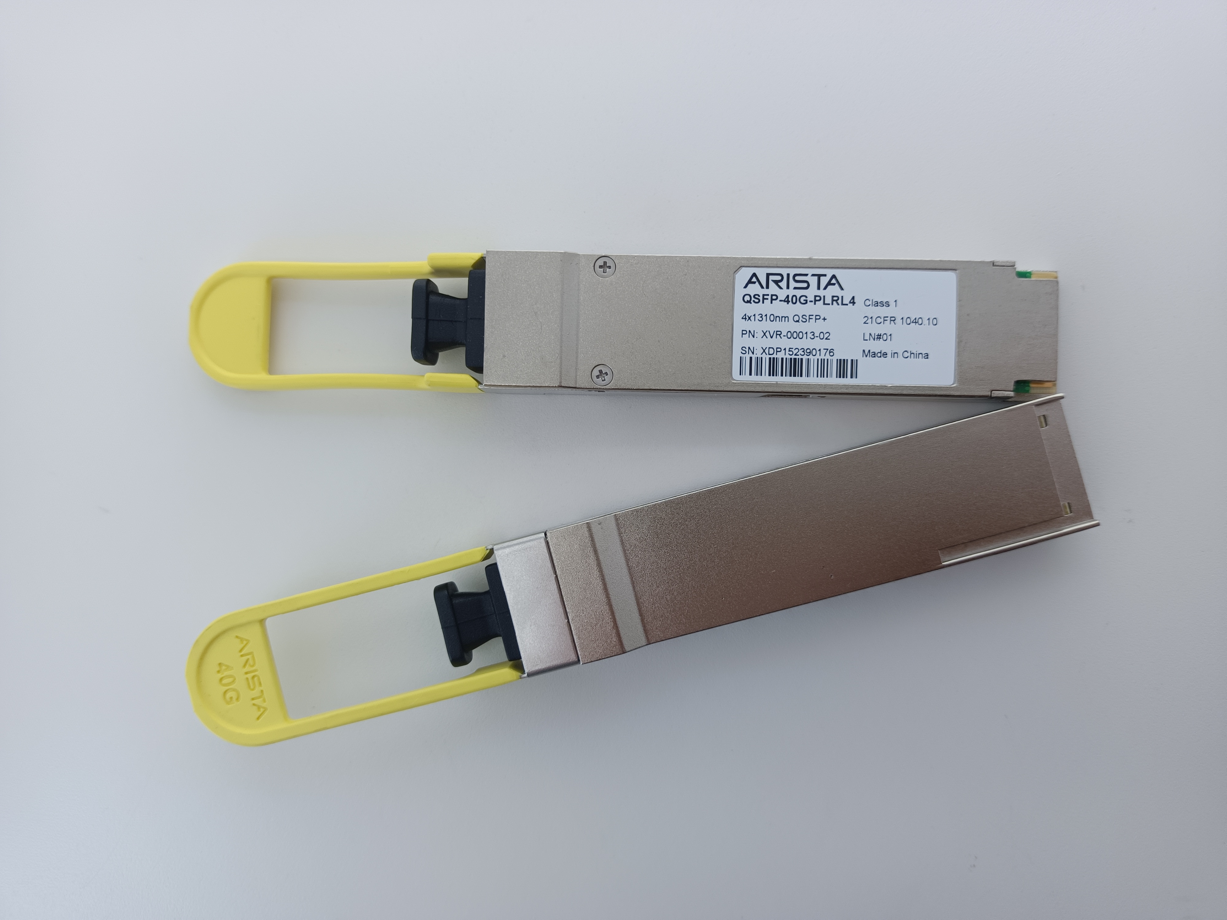 Приемопередатчик 40GBASE-SR-BiDi LC 100m дуплекса QSFP-40G-PLRL4 QSFP+ оптически