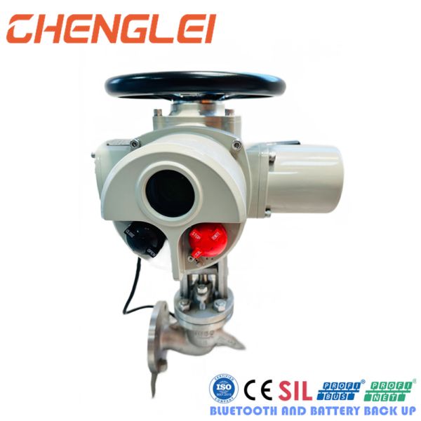 Chenglei Z500 5000N.m Adjustable Speed Aluminum Alloy Electric Multi Turn Actuator for Valve Control