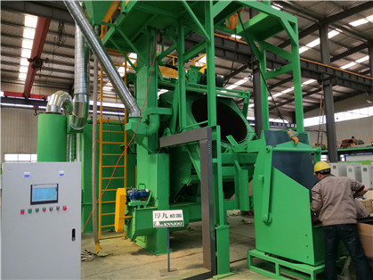 Тип чистка барабанчика нагрузки 0.6m3 Workpiece взрывая машины съемки