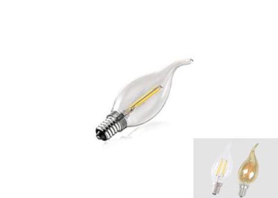 C35 Filament LED Light Bulbs Tail 4W 400LM E14 Indoor Lighting School Garden