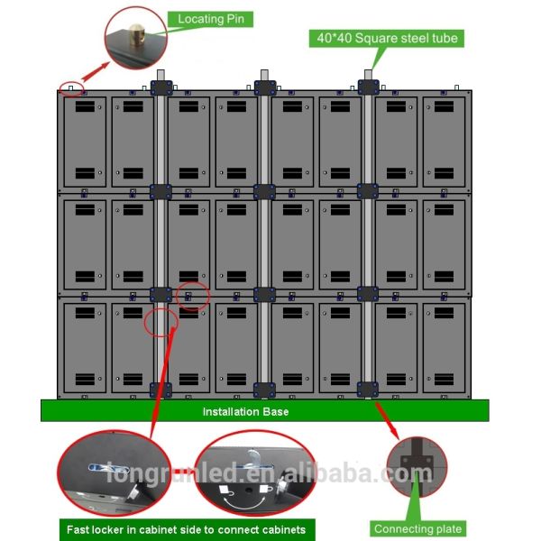 Energy Saving P10 Outdoor Smd Led Screen , Highway Led Display High Resolution