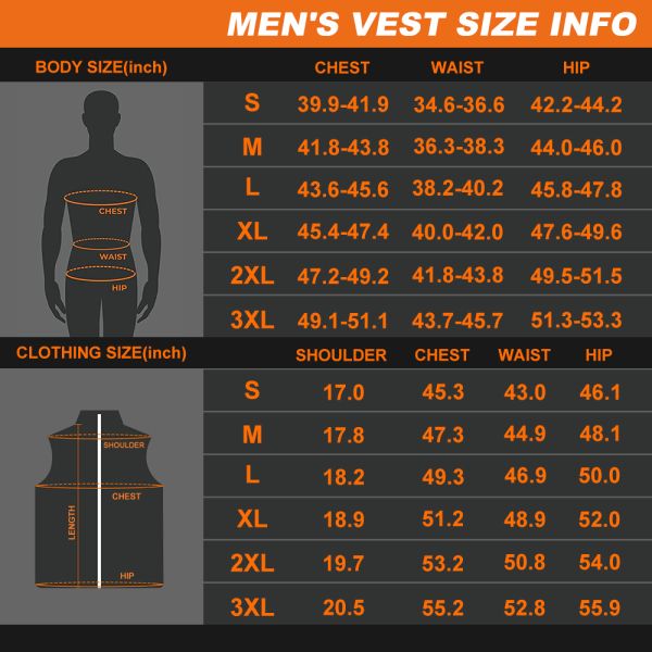 Custom Logo Heated Waistcoat Winter Warm Mens Sleeveless USB Battery Powered