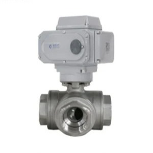 3 Way Multi Control Stainless Steel Ball Valve with Electricity Motorized Actuator