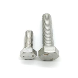 ASTM A193M Class B8M Hex Heavy Screws SS316 Stainless Steel Screws Nuts Bolts