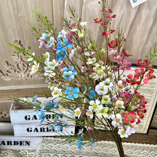 Simulated Australian plum, artificial flower, finished product for wedding, flower arrangement, landscape flower, high-end feeling, living room, flower bouquet decoration
