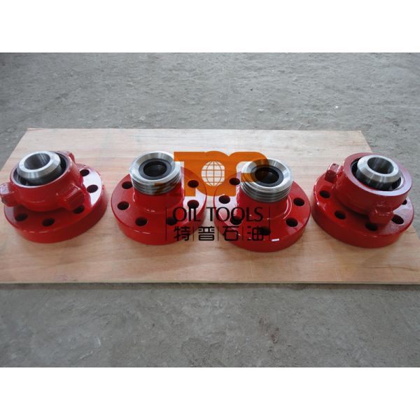 Фланец переходника катышкы переходника Wellhead соединения RTJ API WECO красный сверля