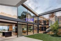 Le double 12A en verre anodisé de 5mm a glacé Windows en aluminium