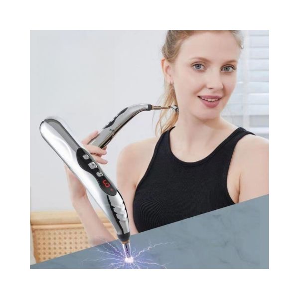 Class II USB Acupuncture Moxibustion Pen Scalp Massager for Effective Pain Management
