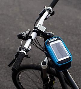 Outdoor Cycling Mountain Bike Bicycle Saddle Bag Back Seat Tail Pouch Package blue