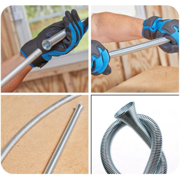 Zinc Plated HVAC Service Tools Refrigerant Tubing Bender 1/4