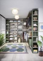 Mente Verte Armoire personnalisée sur mesure EB Walk In Armoire
