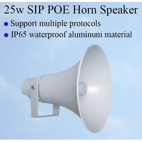50W IP65 Aluminum Waterproof SIP Horn Speaker Outdoor Use High Quality