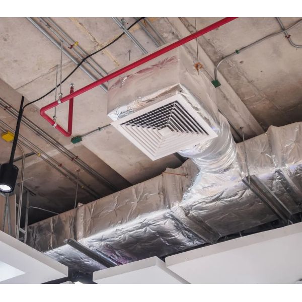 Radiant Barrier Insulation Aluminum Foil Reinforced PP Woven Fabric Roll 85/90/Custom GSM Thickness