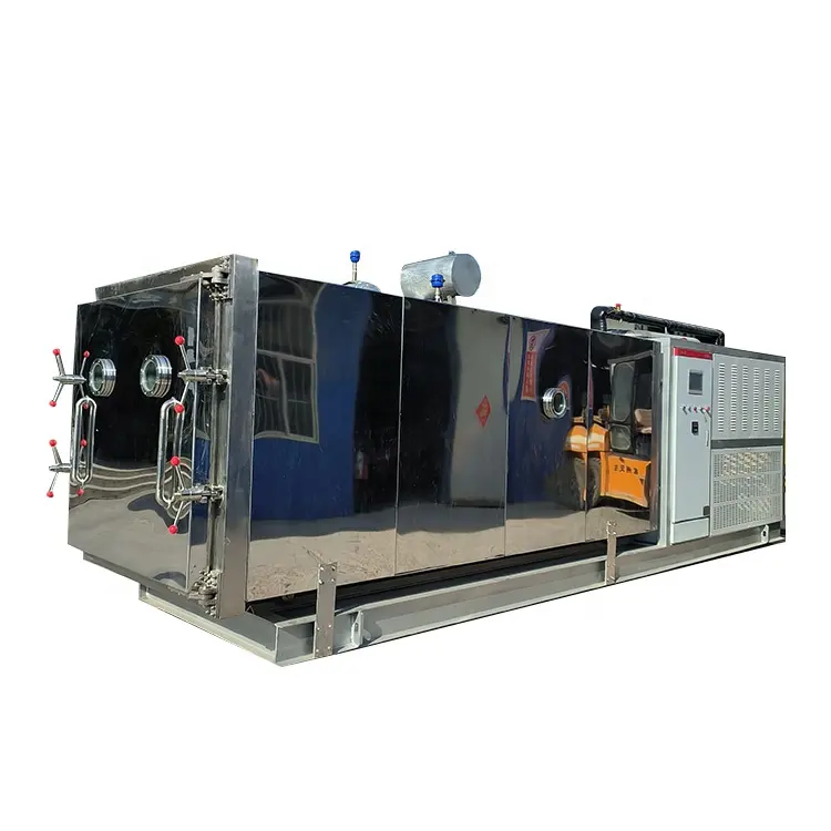 Газ электричества сушильщика замораживания пользы пара лаборатории фармацевтический с управлением PLC