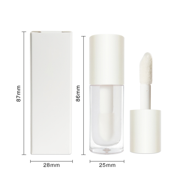 Pink Nude Paraben Free GMPC ISO22716 Makeup Lip Gloss