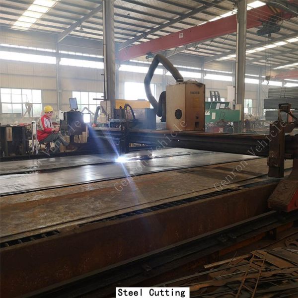 подвес бортового Tipper 50T Semi трейлера 3 цапфы трейлера Semi механический