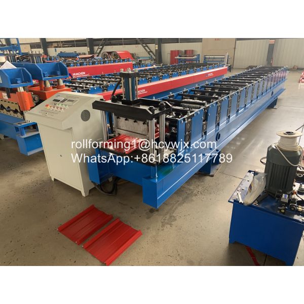 Plc Self Lock 15m/Min 3p Roof Sheet Rolling Machine