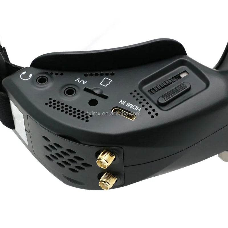 SKY04X PRO FPV Racing Goggles SteadyView & 1080p DVR with OLED Display and Head Tracker Plastic Material for Drones