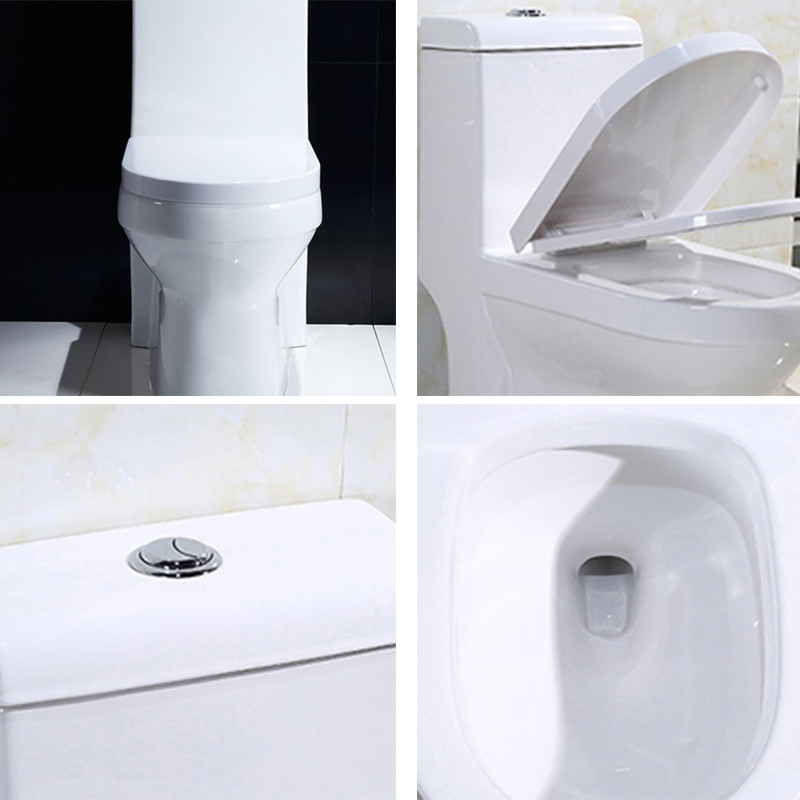 Никакой закупоривает высоту Commode уборной вортекса сифона туалета CUPC стандартную