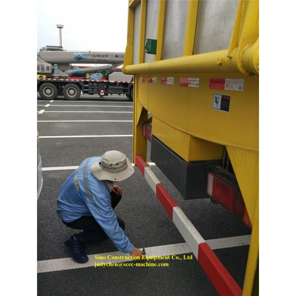 10 тележка всасывания нечистот тележки 16000Л чистки нечистот колес с танком Лифтабле