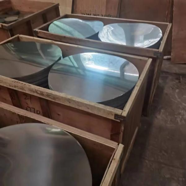 5.5mm 304 Stainless Steel Disc 201 316L Stainless Steel Circle For Food And Industry