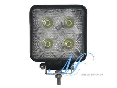 4X10W LED tractor light, forklift truck headlight, off-road LED light, boat light
