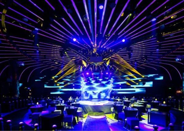 SMD P3.91 / P4.81 Rental LED Display hd stage background video / night club 65410 dot/㎡