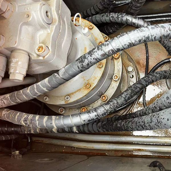 Large Original Used Excavator Hitachi ZX350 202kw Rated Power Quality Guaranteed