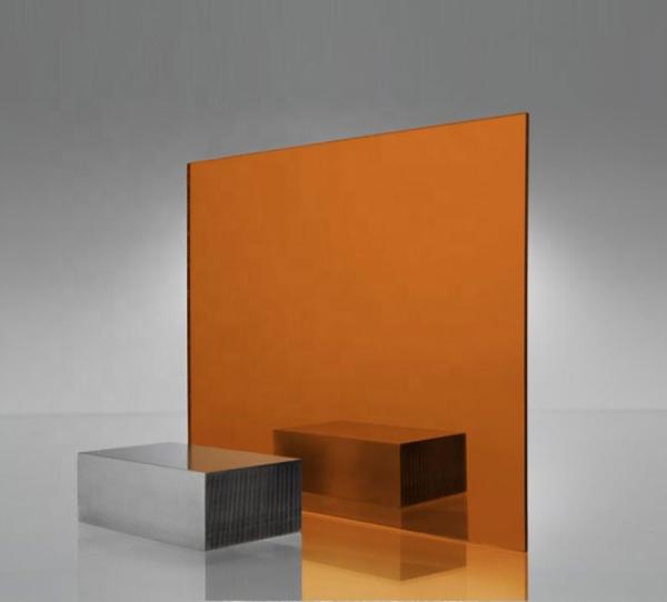 Antistatic 4x4 4x8 Gold Mirror Acrylic Plexiglass Sheet Place Card
