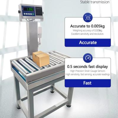 High Precision Food Checkweigher 15-500kg 580*800mm with Stainless Steel Conveyor