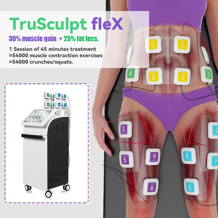 Горячая продажа Trusculpt изгибает тонкое тело ваяя уменьшающ гибкий трубопровод Trusculpt группы Newangi стимулятора Trusculpt Emsmuscle машины