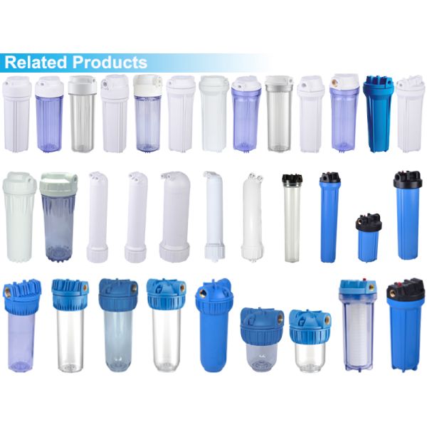 White Color Water Filter Components RO Housing Single O Ring Multipurpose