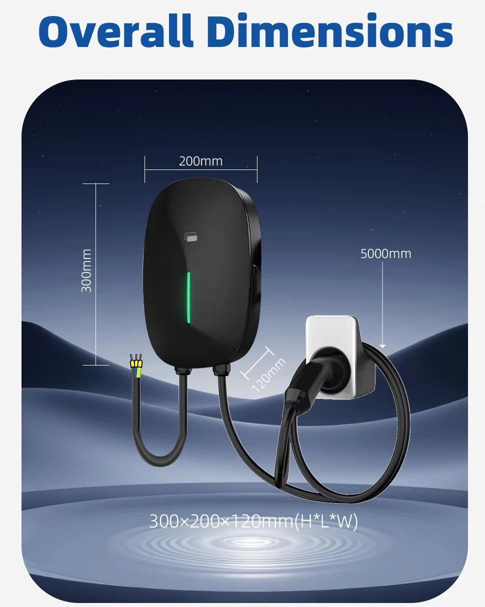 Energy 11kW Electric Vehicle Charger Utilizing Advanced Power Management to Reduce Electricity Consumption and Operational Costs