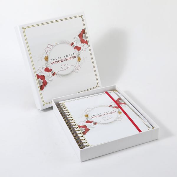 Undated Journal Planner Notebook Organizer Daily Wedding Guest Book Hardcover