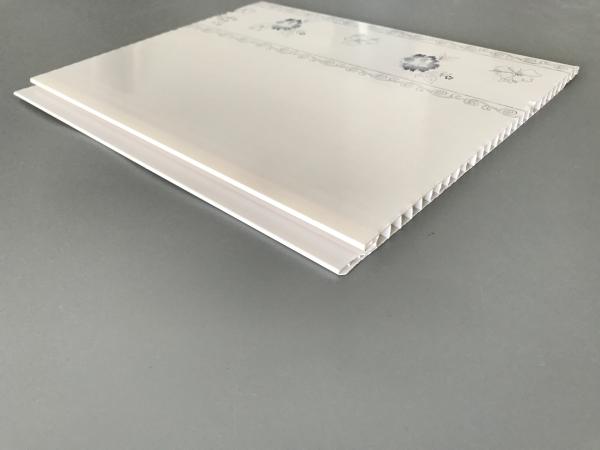 One Side Flower Design Waterproof Wall Panels Size is 200 × 7mm