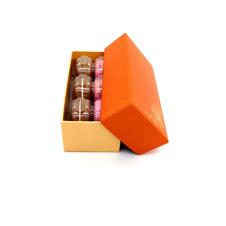 Macaron Packaging Paper Box Gift Box Beautiful Shape Biscuit Snack Box