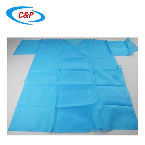 Pacote de entrega de bebê descartável azul e respirável personalizado