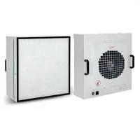 1200m3/H Alumínio Quadro Fluxo Laminar FFU unidade de filtro de ventilador Fluxo Laminar com motor turbo e SUS304 sistema de controle de corpo de aço inoxidável