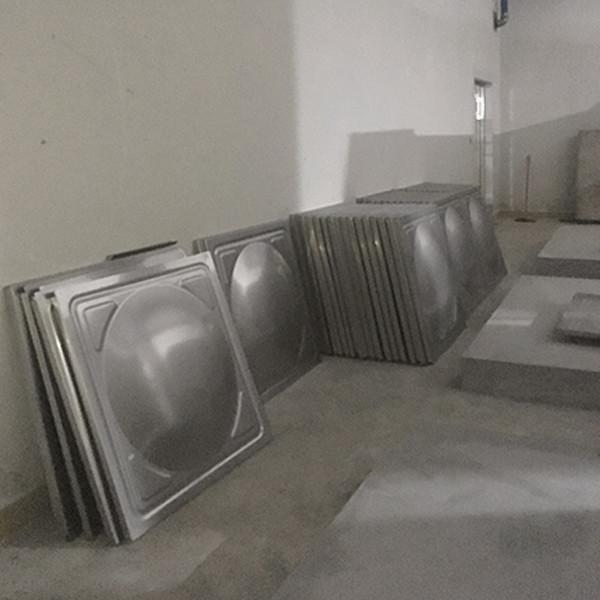 Modular Panel Anticorrosive SUS304 Basement School Water Tank
