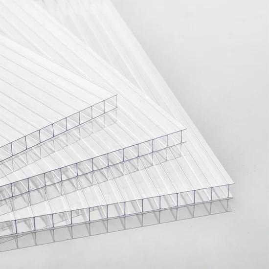 Honeycomb Plastic Polycarbonate Plastic Sheets 20mm Colored Anti UV