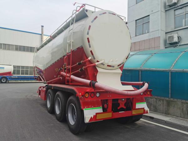 10000 Gallon Bulk Cement Semi Trailer Silo Trailer Fly Ash Transportation Vehicle