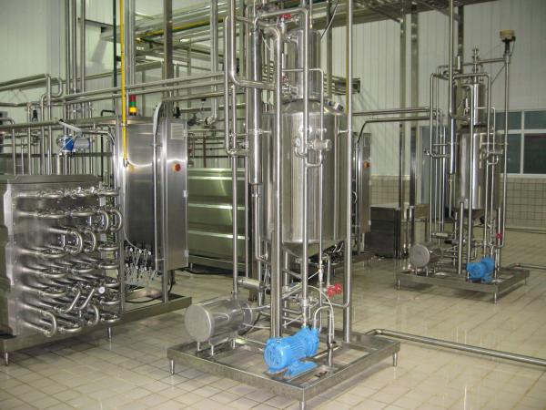 Multifunctional Milk Processing Line With Pasteurized Milk UHT Cream Butter