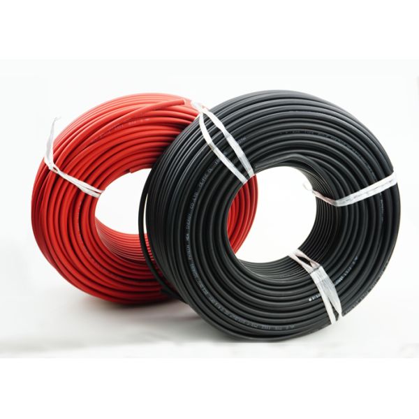 cabo solar do TUV do único núcleo preto de 4mm para a longa vida fotovoltaico do uso