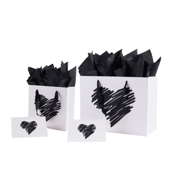 Papel especializado Indústria de moda Dia dos Namorados Compras de presentes Sacos de mão de comprimento