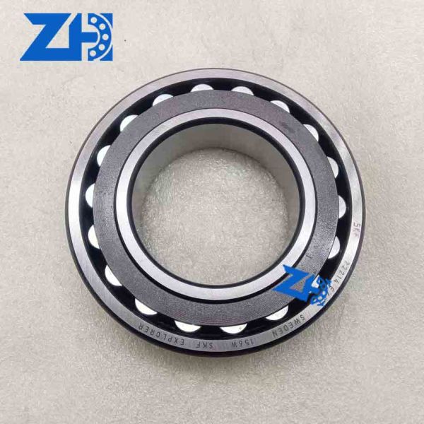 Rodamientos de rodillos esféricos 22214E/C3 para ventiladores, maquinaria para la fabricación de papel, cajas de engranajes, trituradoras, cribas vibratorias y elevadores