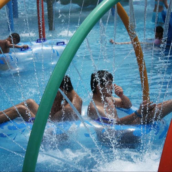 Jogo do Aqua da porta do arco-íris, equipamento do parque do Aqua do pulverizador, estrutura do jogo das fontes para o parque da água das crianças