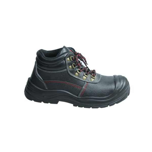 Leather Upper Material Safety Boots Comfortable EVA Insole Puncture Resistant For Your Customer's Needs