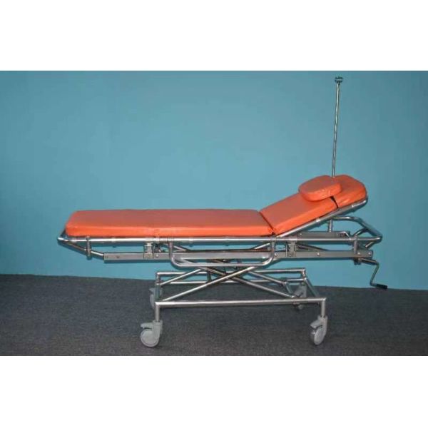 Aluminum Alloy MRI Patient Stretcher Non Magnetic Bed Transport Examination In Hospital